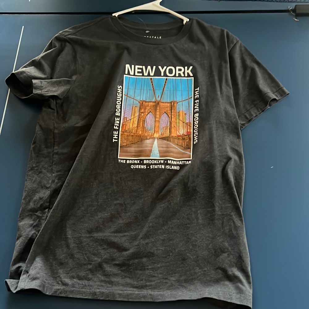 New york printed shirt